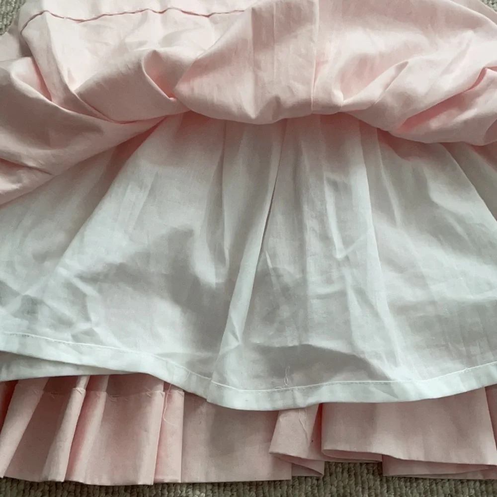 New Antoinette Paris Helena Dress Pink Hot Air Balloon Embroidery 12M